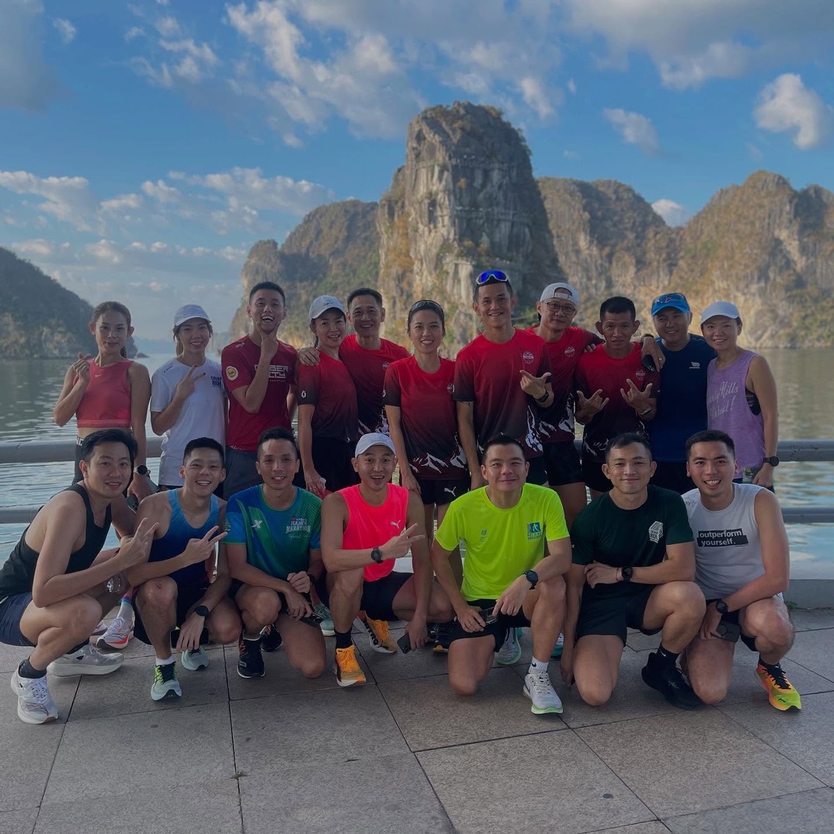 SPL crew at Halong Bay Heritage Marathon, November 2024