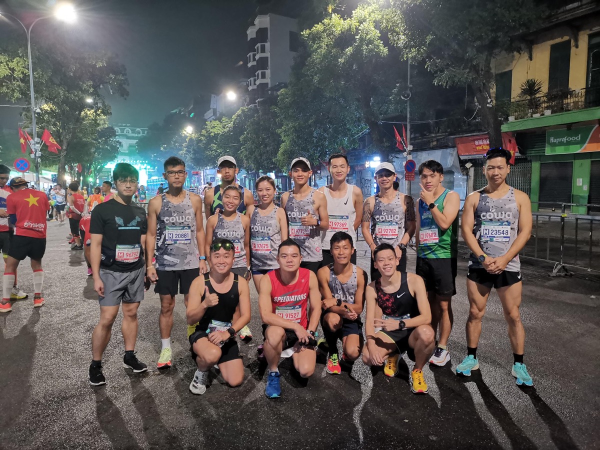 SPL crew at VPBank Hanoi Marathon, October 2022