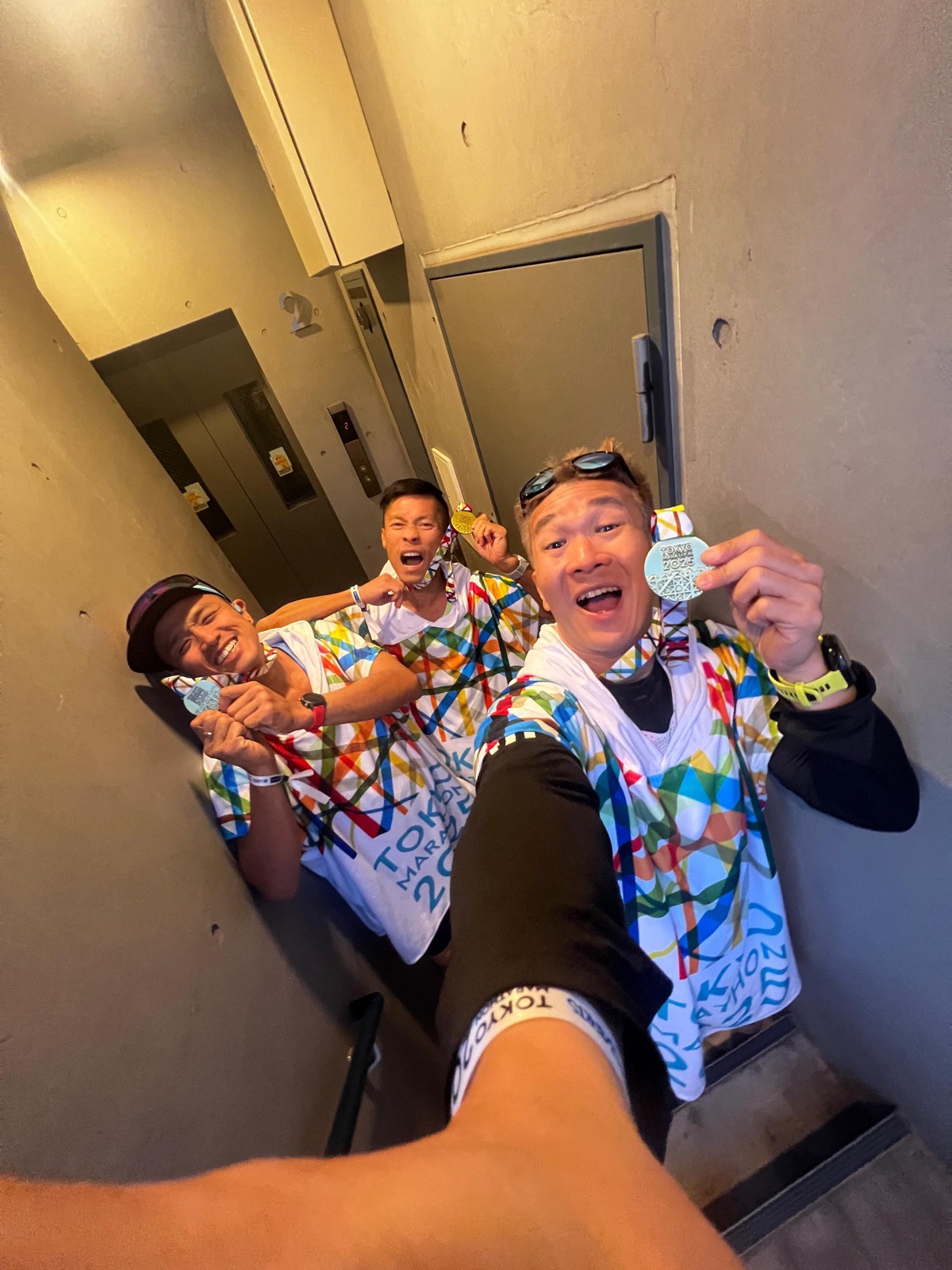 SPL crew at Tokyo Marathon, March 2025